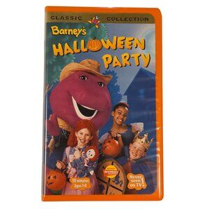Barneys Halloween Party VHS Classic Collection 1998 Movie Dinosaur